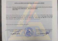 Kinshasa Centre : la SNEL annonce des perturbations d’électricité suite aux travaux de maintenance au poste HT de FUNA