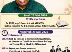 COMMUNIQUÉ NÉCROLOGIQUE