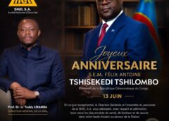 MESSAGE DE VŒUX DU DIRECTEUR GÉNÉRAL DE LA SNEL S.A À SON EXCELLENCE MONSIEUR LE PRÉSIDENT DE LA RÉPUBLIQUE À L’OCCASION DE SON ANNIVERSAIRE