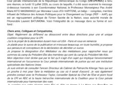 CN-CPI/RDC : Aucun malaise, aucun différend entre les responsables
