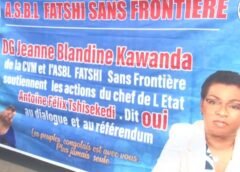 ASBL Fatshi sans frontières de Jeanne Blandine Kawanda : participation remarquée à la marche de soutien au Chef de l&rsquo;Etat.